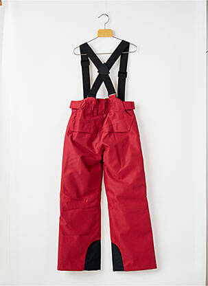 Salopette coupe droite fines bretelles rouge ZIENER enfant