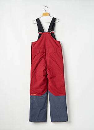 Salopette coupe droite fines bretelles rouge ZIENER enfant
