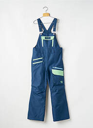 Salopette coupe droite fines bretelles bleu ZIENER enfant