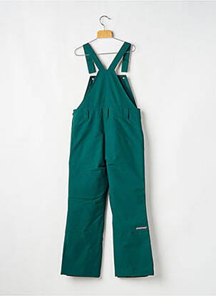 Salopette coupe droite fines bretelles vert ZIENER enfant