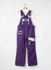 Salopette violet ZIENER pour enfant seconde vue