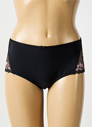 Shorty tissage satiné noir FANTASIE femme