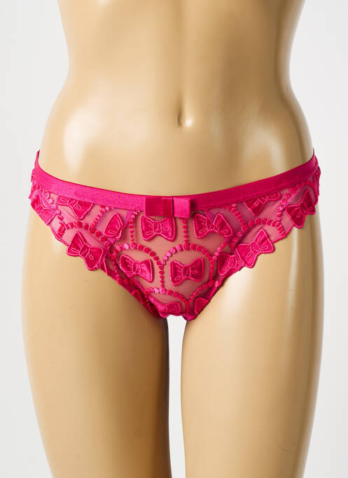 Tanga rose VIKTOR & ROLF X AUBADE pour femme