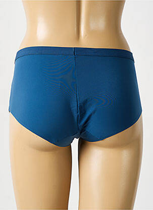 Shorty tissage satiné bleu TRIUMPH femme