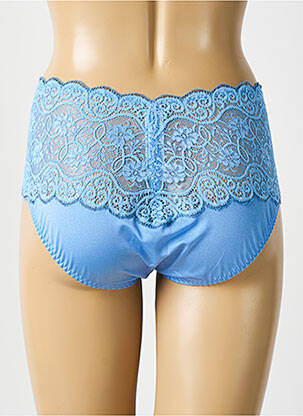 Shorty tissage satiné bleu TRIUMPH femme