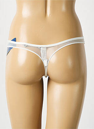 String tissage satiné blanc TRIUMPH femme