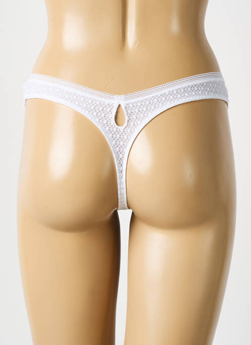 Tanga blanc FREYA pour femme