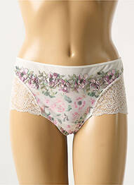Shorty effet matière satinée blanc MARIE JO femme
