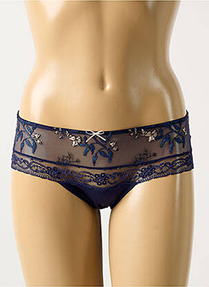 Shorty stretch bleu MARIE JO femme