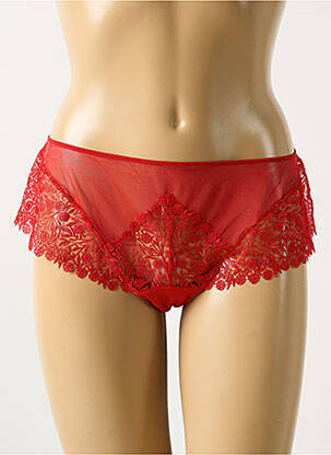 Shorty stretch rouge MARIE JO femme