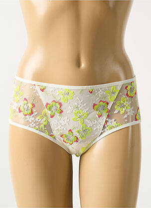 Shorty stretch blanc MARIE JO femme