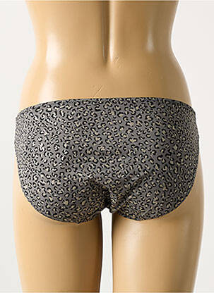 Culotte effet matière satinée gris MARIE JO femme