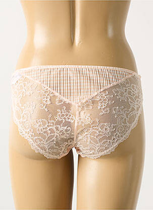 Culotte tissage dentelle rose MARIE JO femme