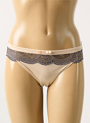 Culotte effet matière satinée chair MARIE JO femme