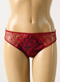 Culotte tissage dentelle rouge MARIE JO femme