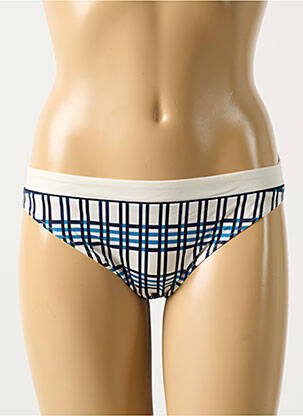 Culotte tissage satiné blanc MARIE JO femme
