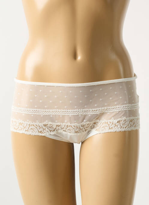 Shorty blanc MARIE JO pour femme