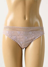 Culotte tissage dentelle beige MARIE JO femme
