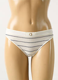 Tanga stretch blanc MARIE JO femme