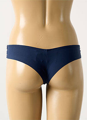 Tanga stretch bleu MARIE JO femme