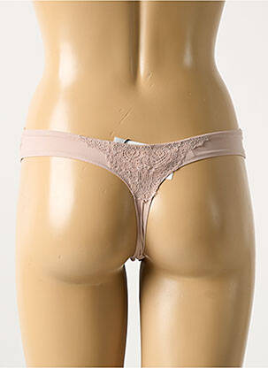 Tanga stretch rose MARIE JO femme