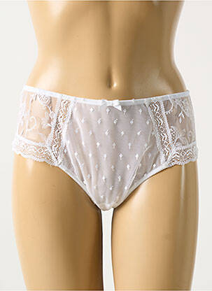 Shorty stretch blanc LOU femme