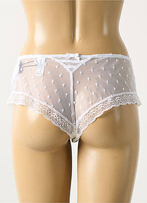 Shorty stretch blanc LOU femme