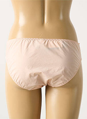 Culotte effet matière satinée rose LOU femme