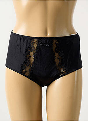 Shorty effet matière satinée noir MARIE JO femme