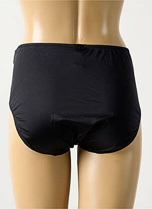 Shorty effet matière satinée noir MARIE JO femme