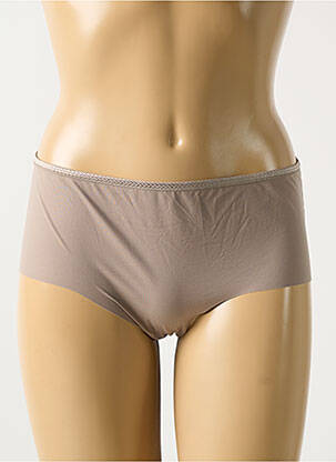 Shorty marron LOU pour femme