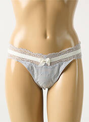 Tanga gris MARIE JO pour femme seconde vue