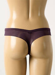 Tanga violet MARIE JO pour femme seconde vue