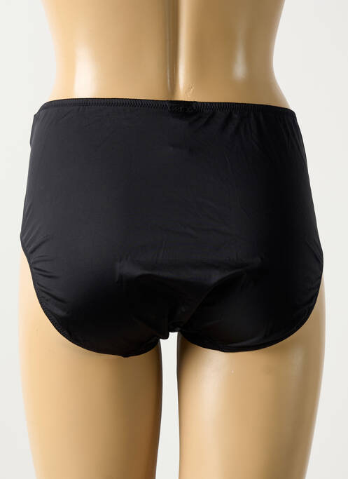 Shorty effet matière satinée noir MARIE JO femme