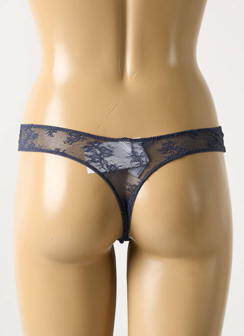 Tanga bleu MARIE JO pour femme