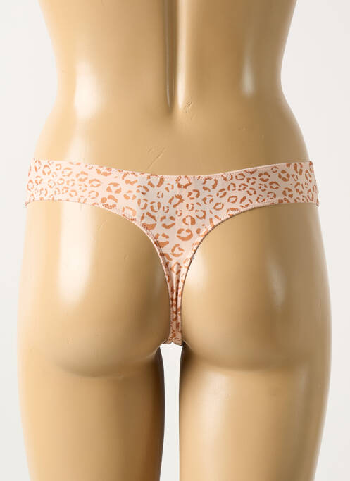 Tanga rose MARIE JO pour femme