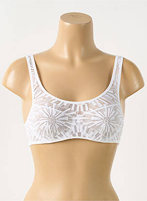 Soutien-gorge légère et transparente haut soutien-gorge emboitant blanc MARIE JO femme