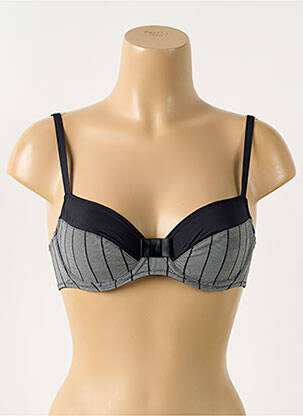 Soutien-gorge broderie gris MARIE JO femme