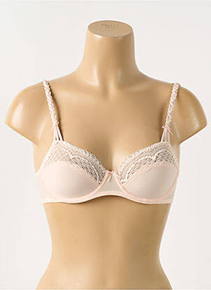 Soutien-gorge légère et transparente haut soutien-gorge emboitant rose MARIE JO femme