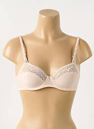 Soutien-gorge légère et transparente haut soutien-gorge emboitant rose MARIE JO femme