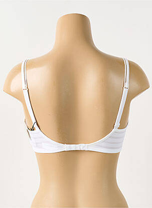 Soutien-gorge légère et transparente haut soutien-gorge emboitant blanc MARIE JO femme