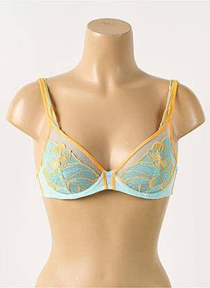 Soutien-gorge légère et transparente haut soutien-gorge emboitant bleu MARIE JO femme