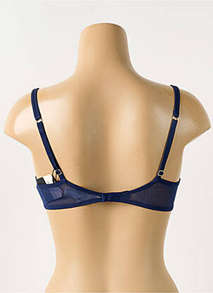 Soutien-gorge légère et transparente haut soutien-gorge emboitant bleu MARIE JO femme
