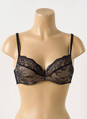 Soutien-gorge légère et transparente haut soutien-gorge emboitant noir MARIE JO femme