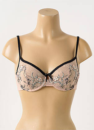 Soutien-gorge légère et transparente haut soutien-gorge emboitant rose MARIE JO femme