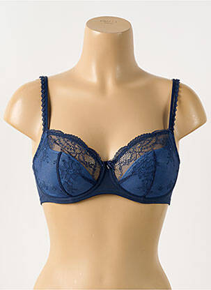 Soutien-gorge légère et transparente haut soutien-gorge emboitant bleu MARIE JO femme
