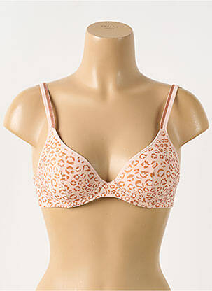 Soutien-gorge effet matière satinée haut soutien-gorge moulé rose MARIE JO femme