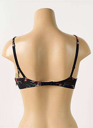 Soutien-gorge effet matière satinée haut soutien-gorge moulé noir MARIE JO femme