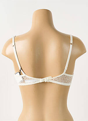Soutien-gorge effet matière satinée haut soutien-gorge moulé blanc MARIE JO femme