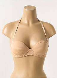 Soutien-gorge effet matière satinée haut soutien gorge push up air chair HUIT femme